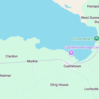 Castletown surf map