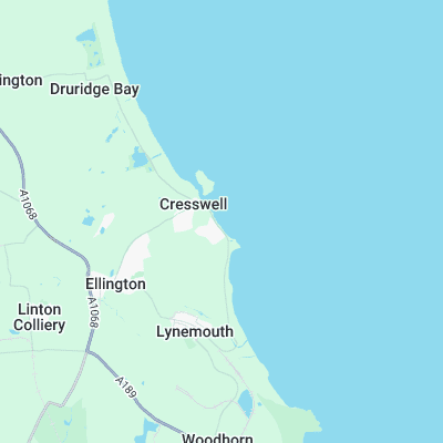 Creswell Beach surf map