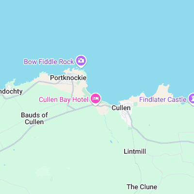 Cullen Bay surf map