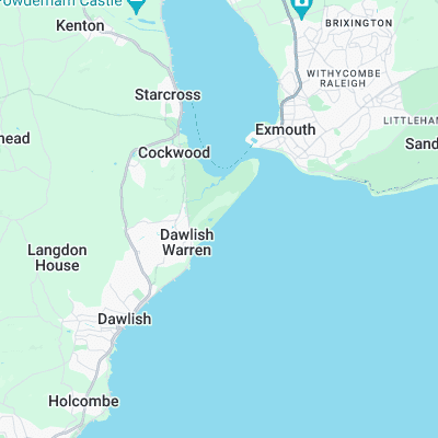 Dawlish surf map