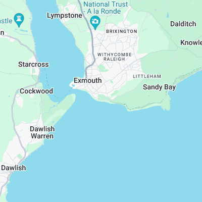 Exmouth surf map