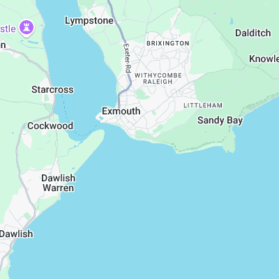 Exmouth surf map