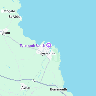 Eyemouth surf map