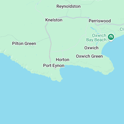 Horton surf map