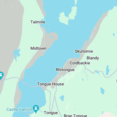 Kyle of Tongue surf map
