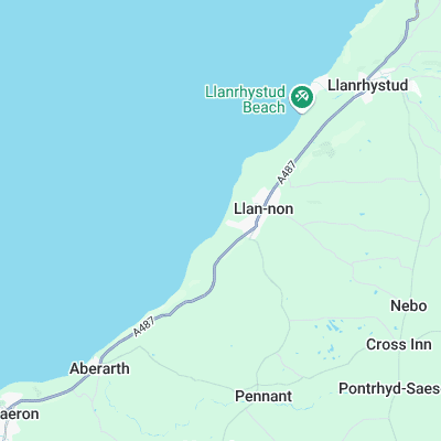 Llanon surf map