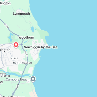 Newbiggin surf map