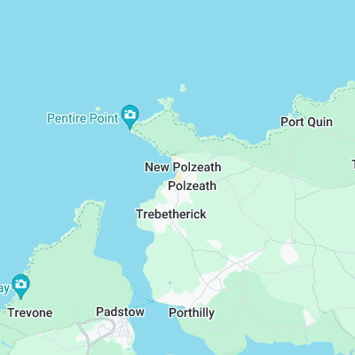 Polzeath surf map