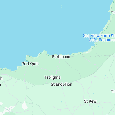 Port Isaac surf map