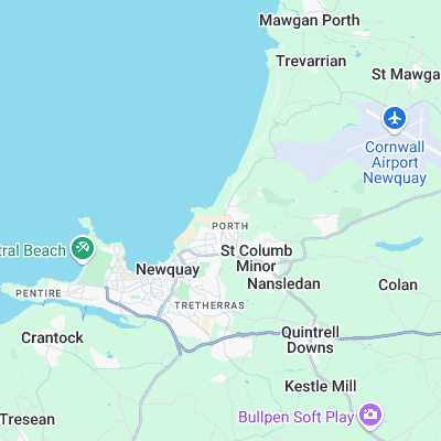 Porth surf map