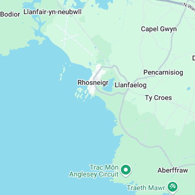 Rhosneigr surf map