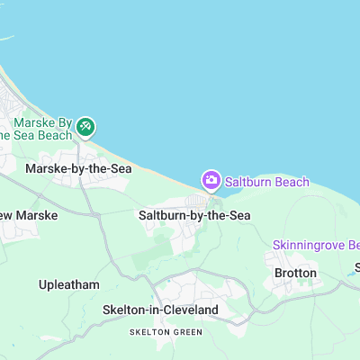 Saltburn surf map