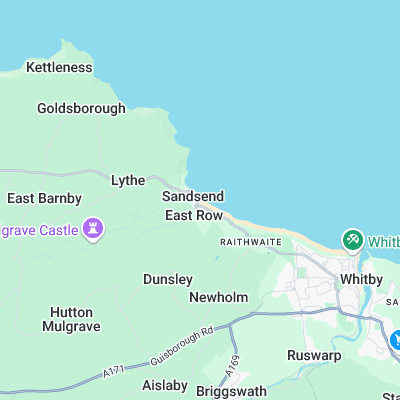 Sandsend surf map