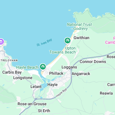 Sandy Acres surf map