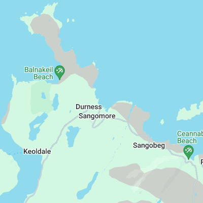 Sango Bay surf map