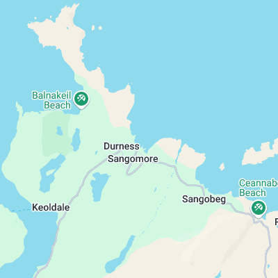 Sango Bay surf map