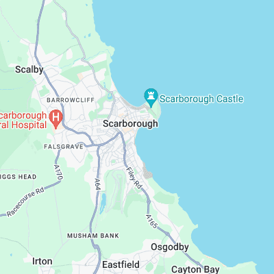 Scarborough surf map
