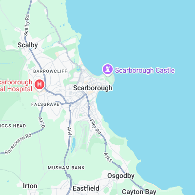 Scarborough surf map