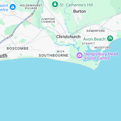 Southbourne surf map