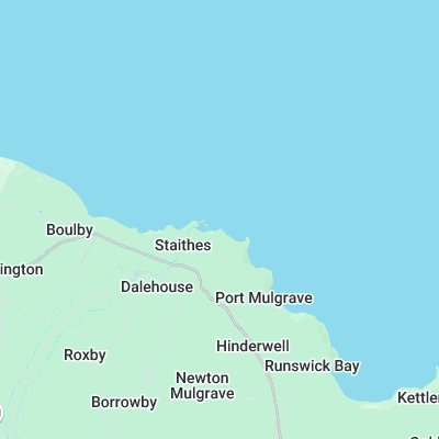 Staithes surf map