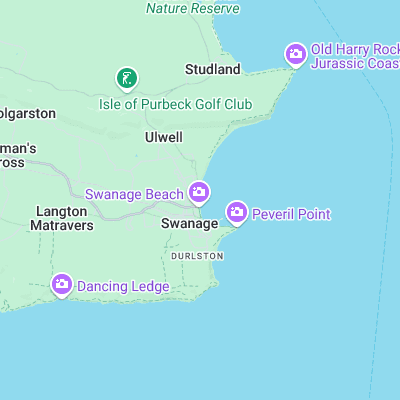 Swanage surf map