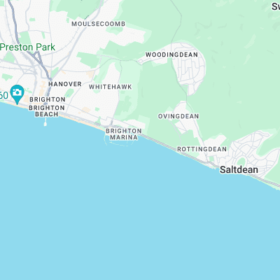 The Marina - Brighton surf map