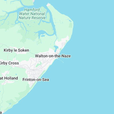 Walton-on-the-Naze surf map