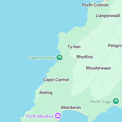 Whistling Sands surf map