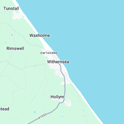 Withernsea surf map