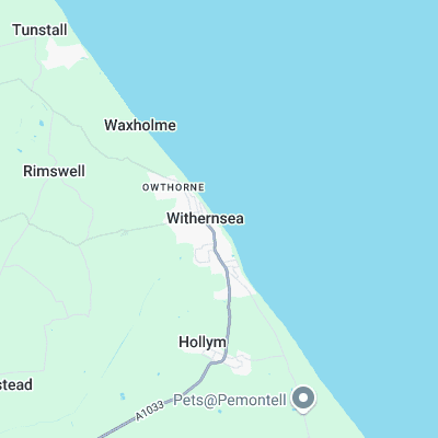 Withernsea surf map