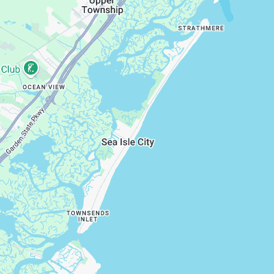 37th Street surf map