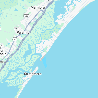 57th Street surf map
