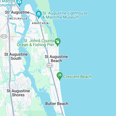 A-Street surf map