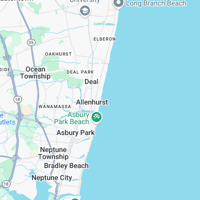Allenhurst surf map