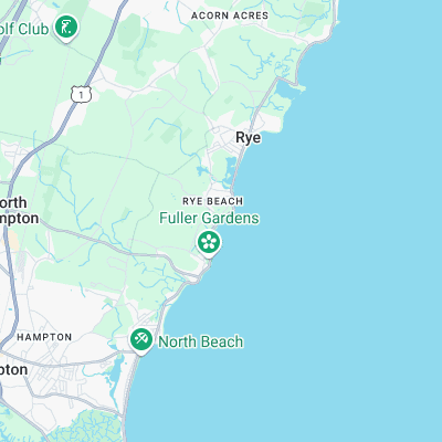 Bass Beach surf map