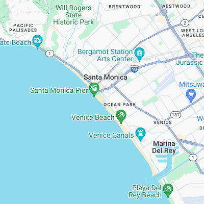 Bay Street surf map