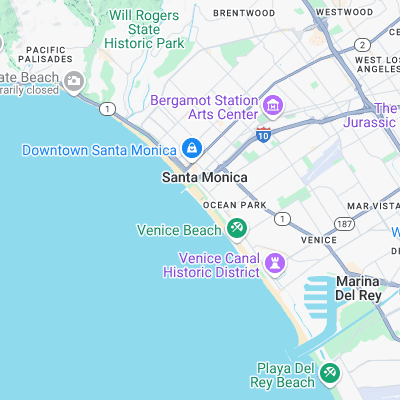 Bay Street surf map