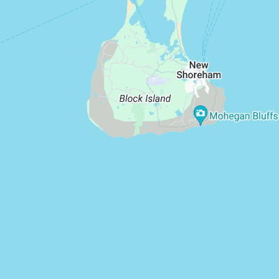 Block Island surf map