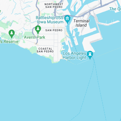 Cabrillo Point surf map