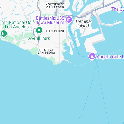 Cabrillo Point surf map