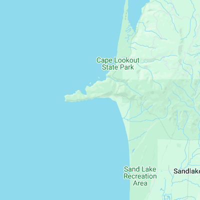 Cape Lookout surf map