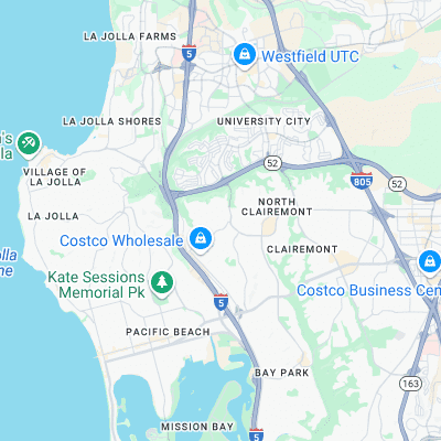 Crystal Pier surf map