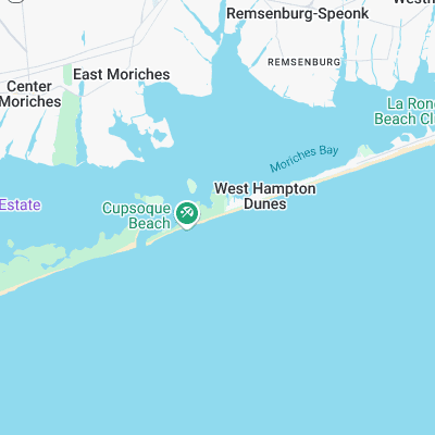 Cupsogue Beach surf map