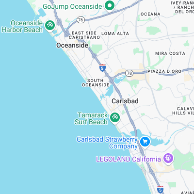 Dutches A-Frame surf map