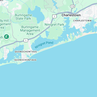 East Beach surf map