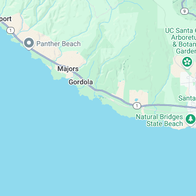 Four Mile surf map