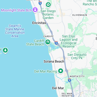 Georges surf map