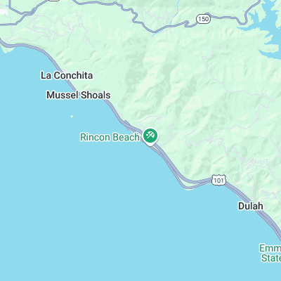 Hobson County Park surf map