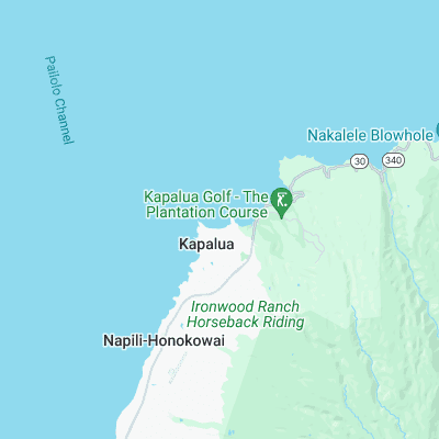 Ironwood Beach surf map