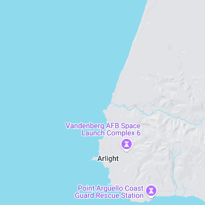 Jalama surf map